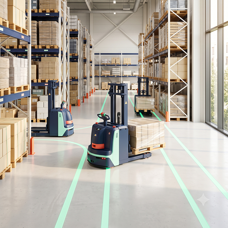 Warehouse forklift